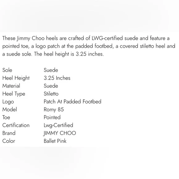 Jimmy Choo Beige Suede Heels - Picture 10 of 10